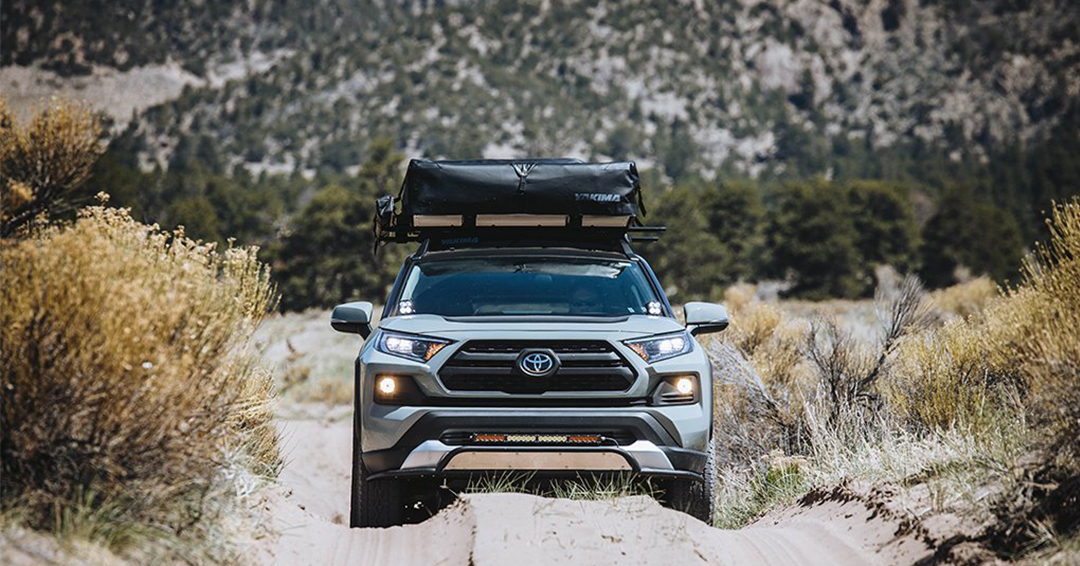 トヨタ RAV4 ベースキャリア 2本セット ルーフキャリア 車