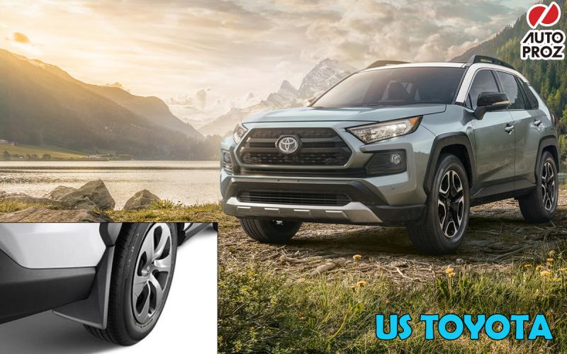 US TOYOTA純正品 新型RAV4 マッドガード | 商品情報 | ブログ